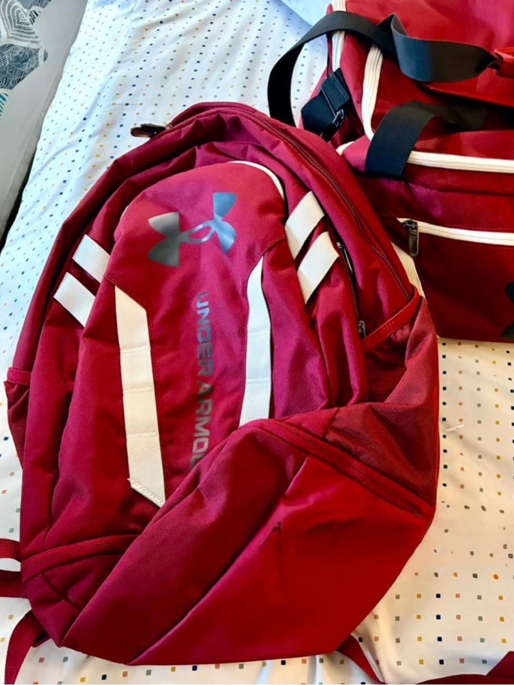 Under Armour Duffel Bag and Backpack Set